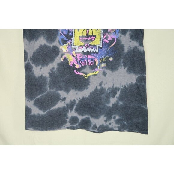 Pink Floyd Tie Dye TShirt 2019 Gray Cutout Key Hole Tee Medium Classic Rock - Picture 4 of 8